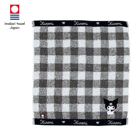 Kuromi Gingham Imabari Wash Towel Home Goods Japan Original
