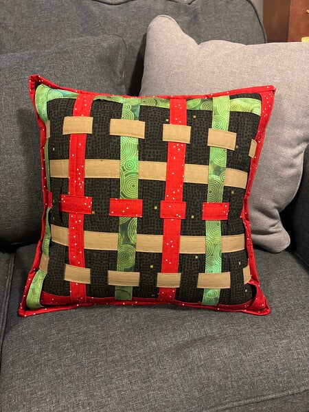 Kwanzaa Woven Pillow (Downloadable Sewing Pattern)
