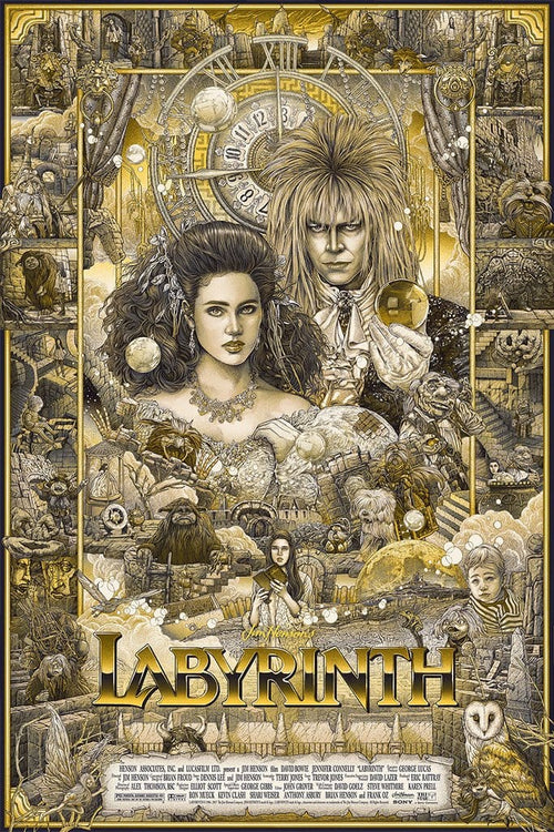 Labyrinth (Variant) Poster by Ise Ananphada