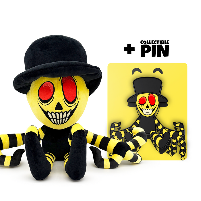 Plush + 2" Pin