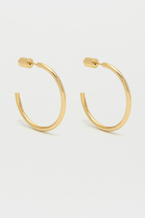 Large Chunky Hoop Earrings