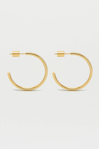 Large Chunky Hoop Earrings