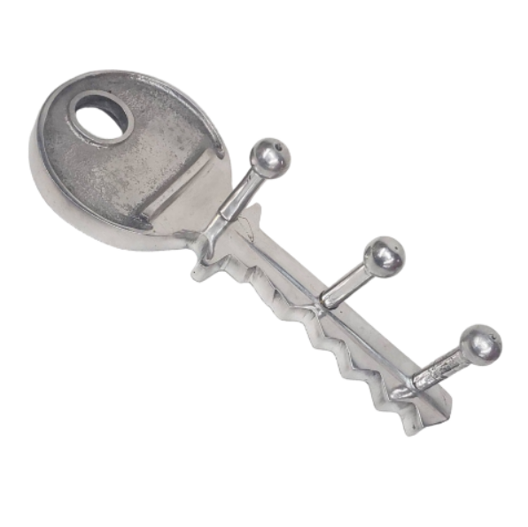 Large Metal Key Rack Hooks Coat Hook Realtor Gift - Wainfleet Trading Post