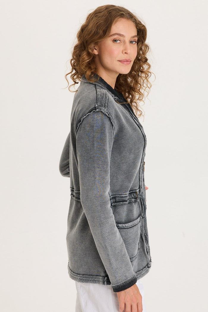 XCVI Lemont Cinchable Fleece Jacket