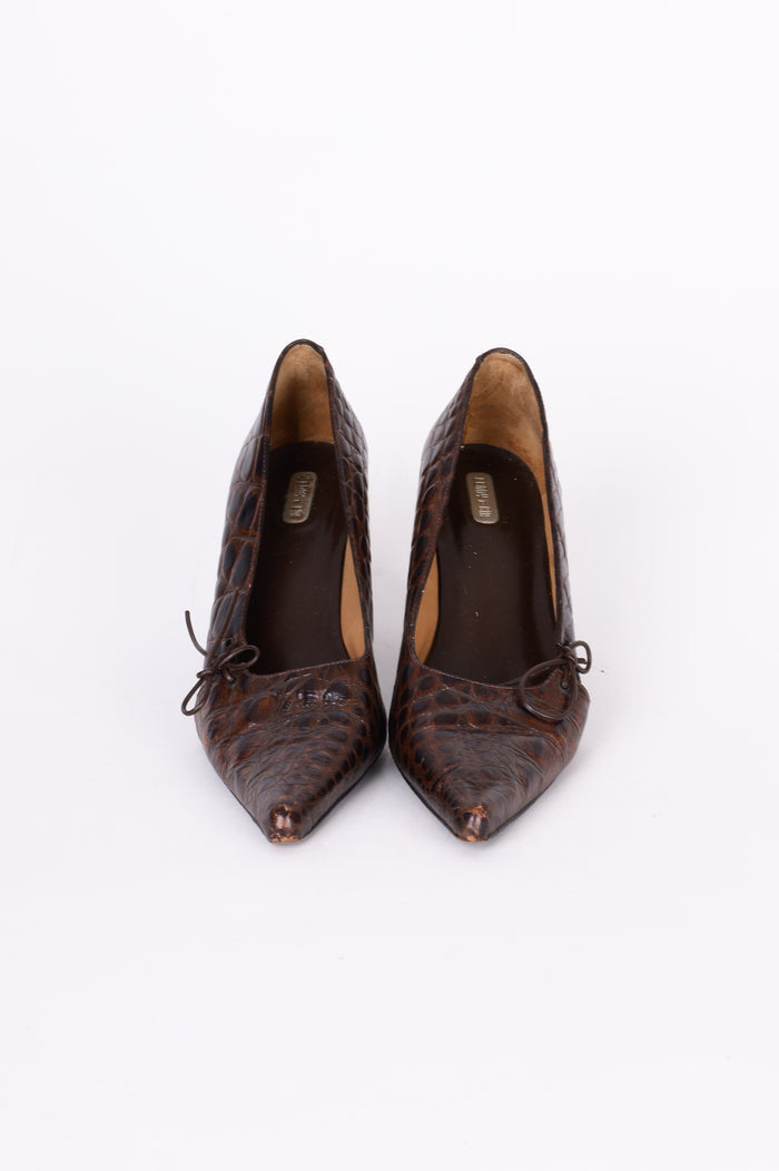 Lenny e cia Womens Brown Heels Size EU 37