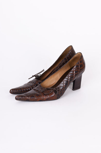 Lenny e cia Womens Brown Heels Size EU 37