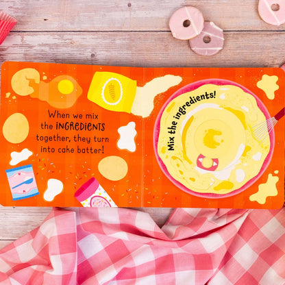 Let’s Bake – A Sweet Slider Book – Interactive Board Book - Mabel & Fox