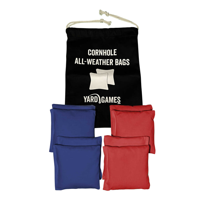 Lichtenstein Flag Tailgate Cornhole Set - Black Wood