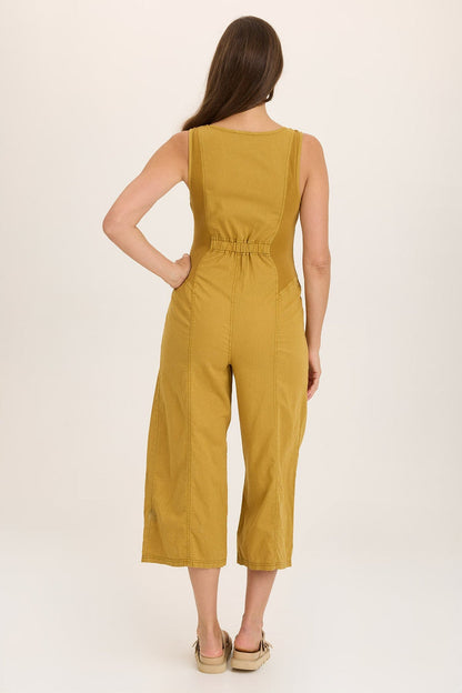 Wearables Linen Macgowan Wide Leg Zipper Jumpsuit