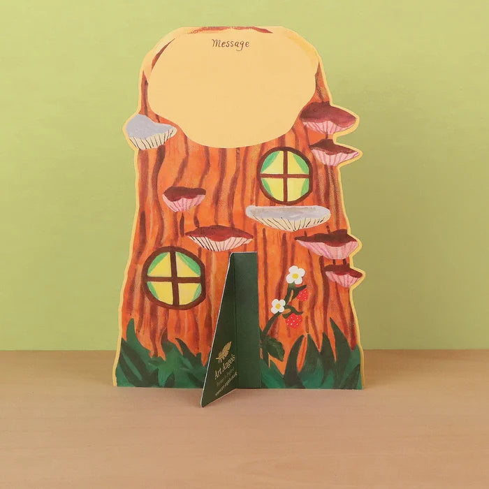 Little Log House Card