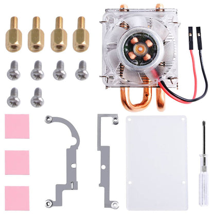 Low-Profile ICE Tower Raspberry Pi 4 Cooler by 52Pi - The Pi Hut