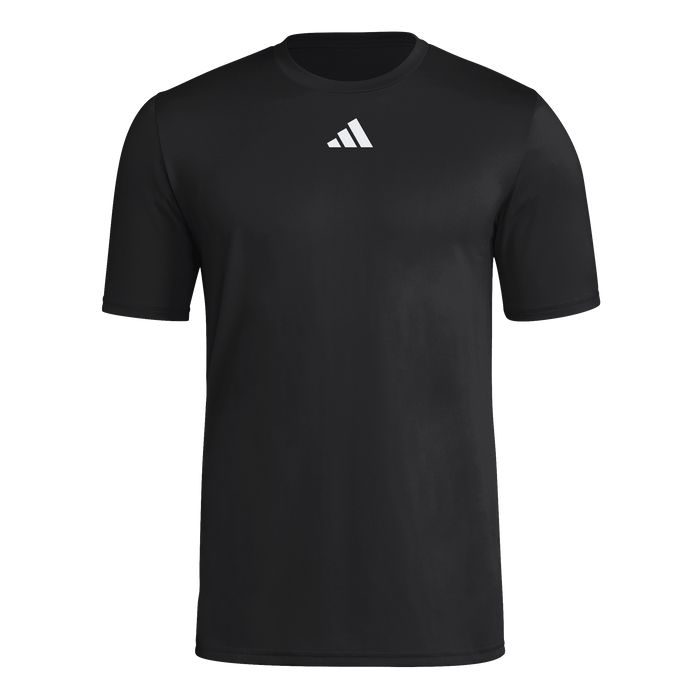 adidas M SS PREGAME Tee | Black | Men's