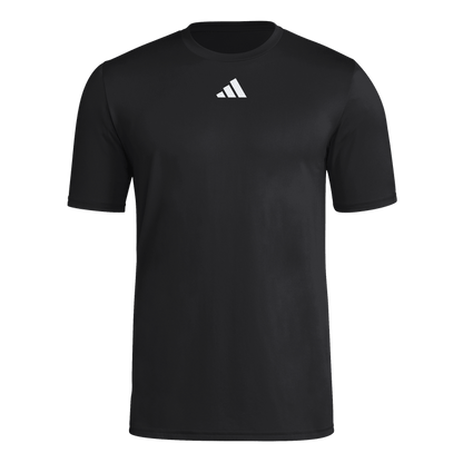 adidas M SS PREGAME Tee | Black | Men's