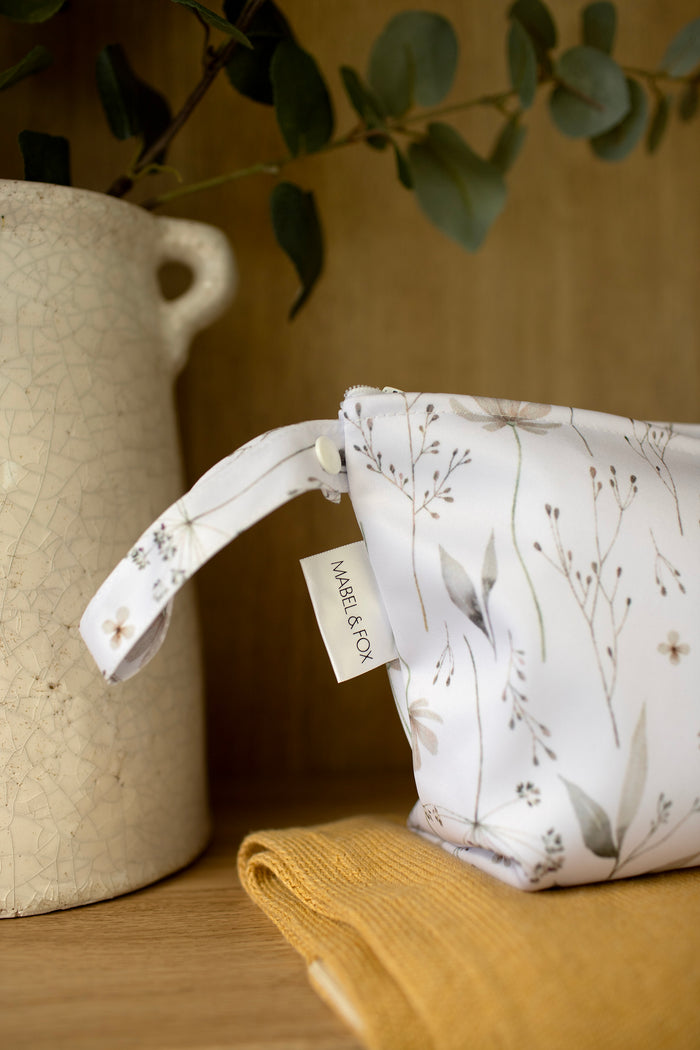 Mabel & Fox - Wet Bag - Natural Wildflowers - Mabel & Fox
