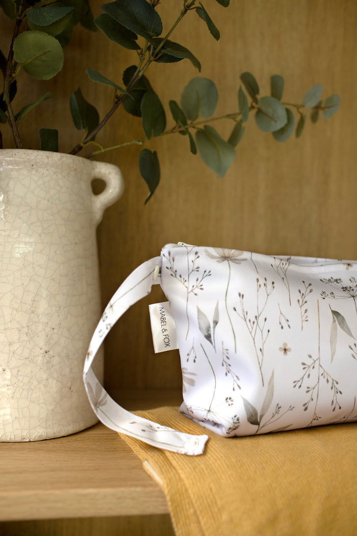 Mabel & Fox - Wet Bag - Natural Wildflowers - Mabel & Fox