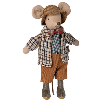 Maileg - Granddad Mouse - Mabel & Fox