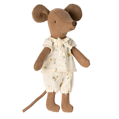 Maileg – Big Sister Mouse in Matchbox - White - Mabel & Fox