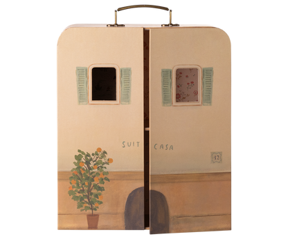 Maileg – SuitCasa - Little Sister & Brother House - Mabel & Fox