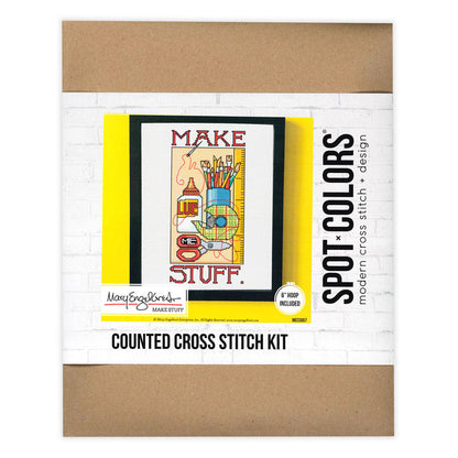 Make Stuff Counted Cross Stitch Kit