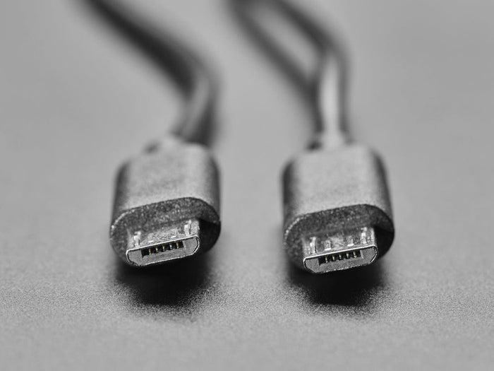 MakeCode Sync Cable - micro B USB to micro B USB (1 meter long) [discontinued] by The Pi Hut - The Pi Hut