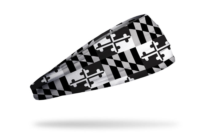Maryland Monochrome Flag Big Bang Lite Headband - View 2