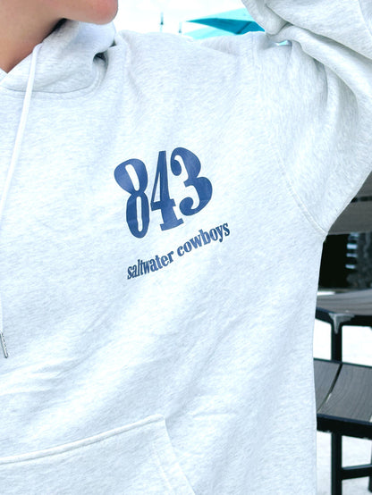 MATCHBOX HOODIE LIGHT GREY