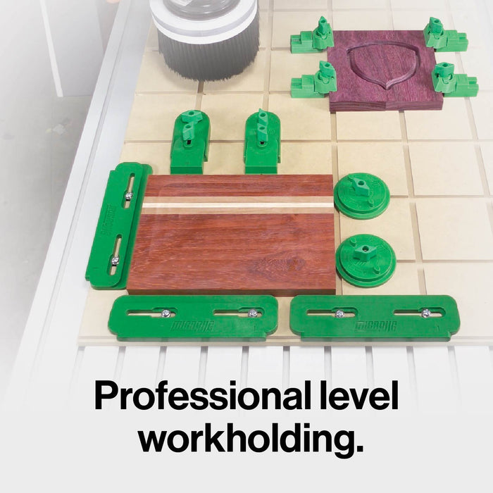 MATCHFIT CNC Workholding Kit plus FREE 1" Dovetail Track Hardware (20 pack)