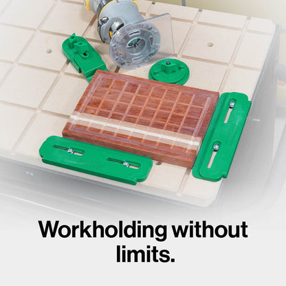 MATCHFIT CNC Workholding Kit plus FREE 1" Dovetail Track Hardware (20 pack)