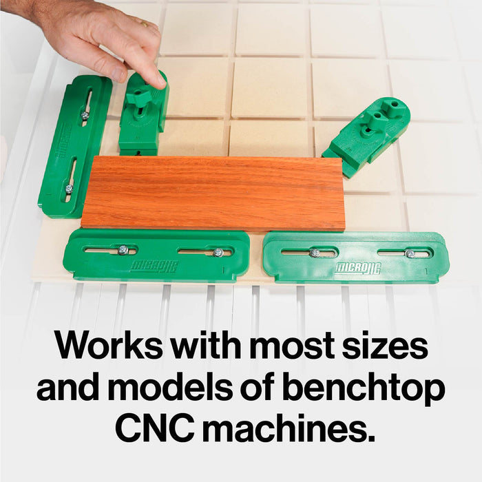 MATCHFIT CNC Workholding Kit plus FREE 1" Dovetail Track Hardware (20 pack)