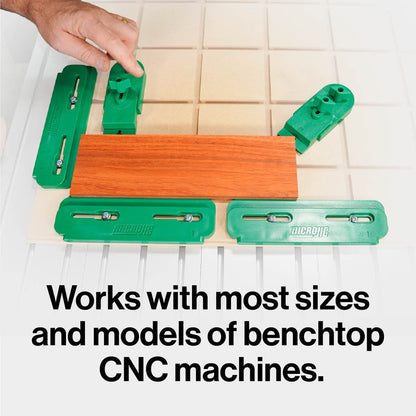 MATCHFIT CNC Workholding Kit plus FREE 1" Dovetail Track Hardware (20 pack)