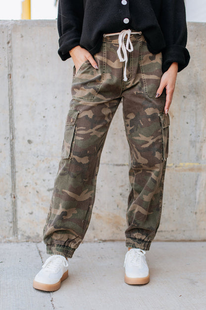 Maverick Cargo Pants - Dark Olive