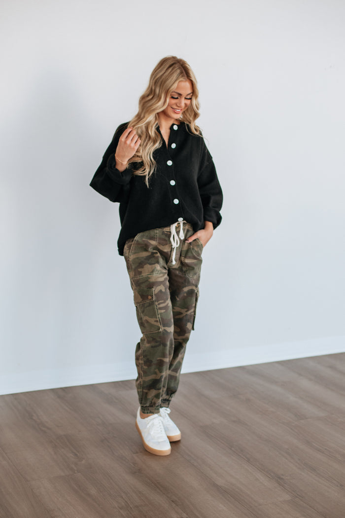 Maverick Cargo Pants - Dark Olive