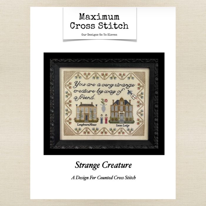 Maximum Cross Stitch, Evertote, and Roxy Floss Co - Pride & Prejudice Full Kit IH (Sampler September 2026) US