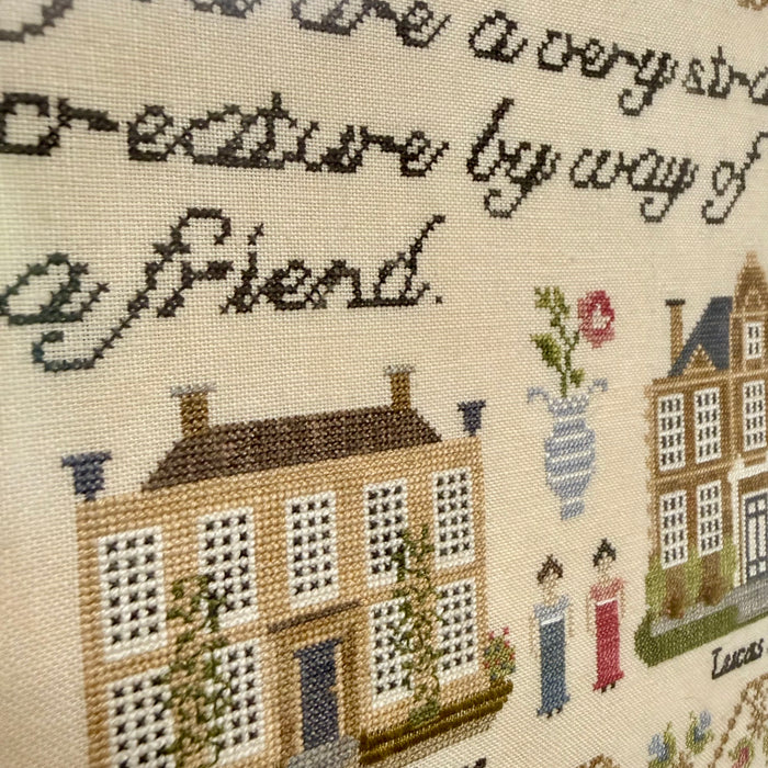 Maximum Cross Stitch, Evertote, and Roxy Floss Co - Pride & Prejudice Full Kit IH (Sampler September 2026) US