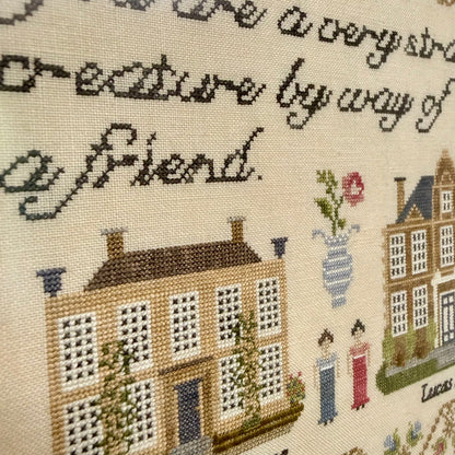 Maximum Cross Stitch, Evertote, and Roxy Floss Co - Pride & Prejudice Full Kit IH (Sampler September 2026) US