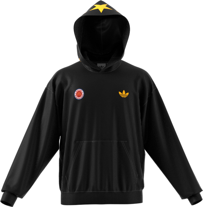 adidas McDonalds All American GFX Hoodie | Black | Men's