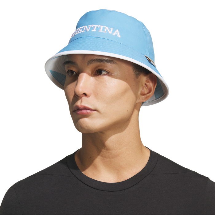 adidas Men's Argentina Fan Bucket | Light Blue / Icey Blue / White
