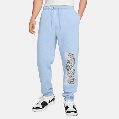 Front view of the Nike Men's "JA" Fleece Basketball Jogger Pants.