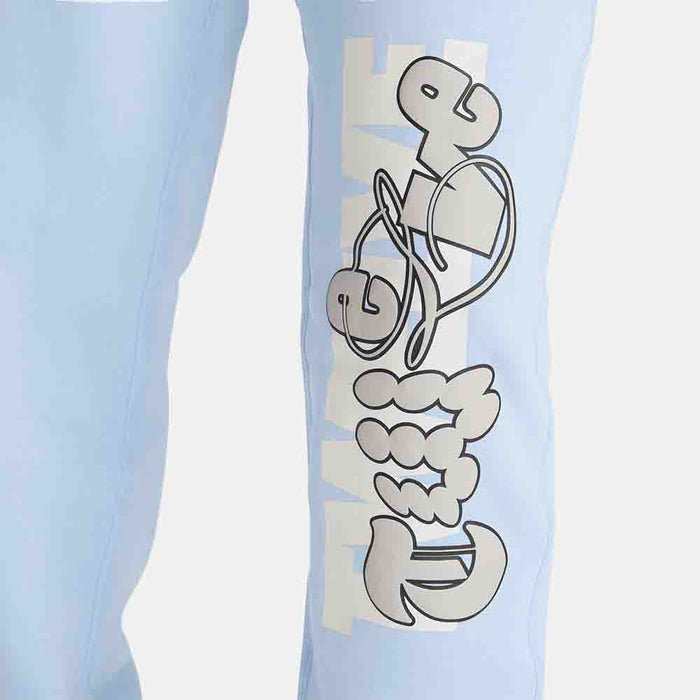 Up close, front view of the Nike Men's "JA" Fleece Basketball Jogger Pants.