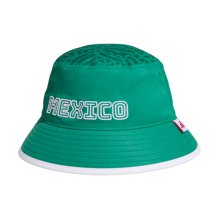 adidas Men's Mexico Fan Bucket | Bold Green / Team Dark Green / White
