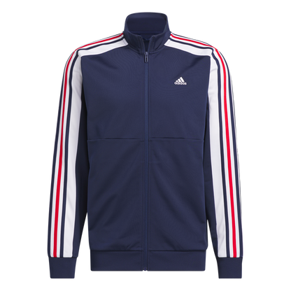 adidas Men's Nations Track Top | Navy Blue / White / Red | Men's