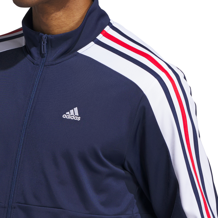 adidas Men's Nations Track Top | Navy Blue / White / Red | Men's