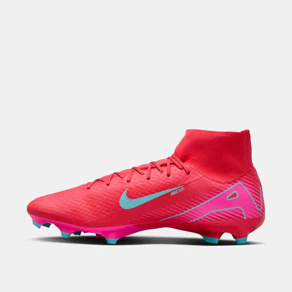 Side medial view of the Nike Mercurial Superfly 10 Academy Soccer Cleats.