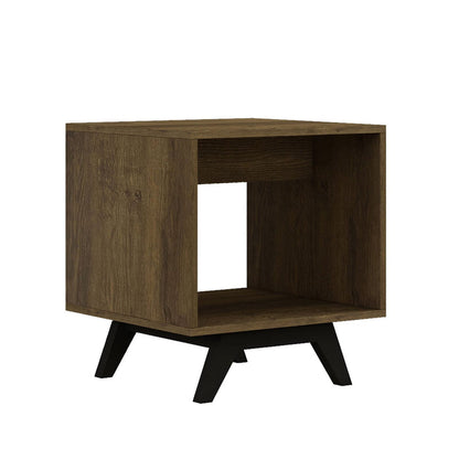 Metro End Table Dark Oak by Tauris™ -Home Living Store - -