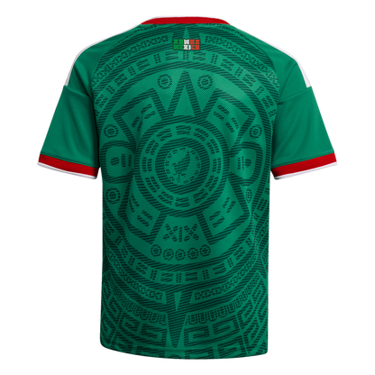 adidas Mexico 26 Home Jersey | Bold Green | Kid's