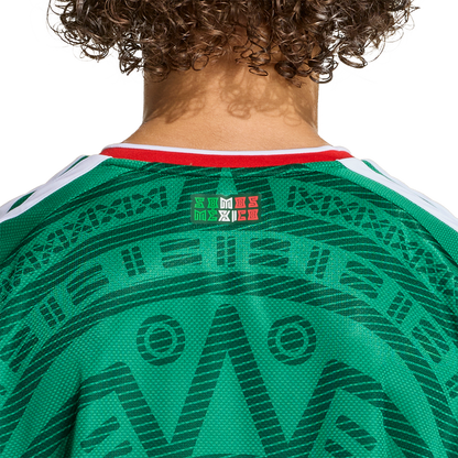adidas Mexico 26 Home Jersey | Bold Green | Kid's