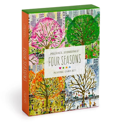Michael Storrings Four Seasons Playing Card Set - The Preppy Bunny