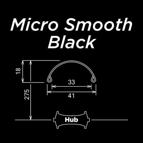 Micro Smooth 20" Black