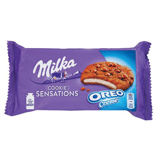 Milka Oreo Cream Cookie Sensations Candy Bar - 12 Count