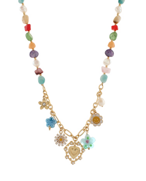 Mini Rock Candy Charm Necklace
